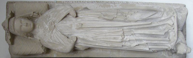 Germany Nurnberg Museum Count Ulrich 1265 with the thumb and 2nd wife Agnes of Wurttemberg 1265 Salzburg 1300